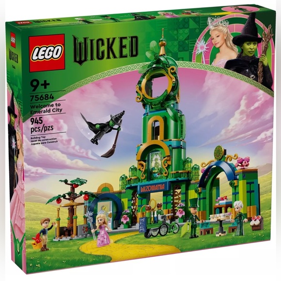 Lego Other - 🌀LEGO WICKED WELCOME TO EMERALD CITY COLLECTABLE TOY 2024 -  NEW IN BOX